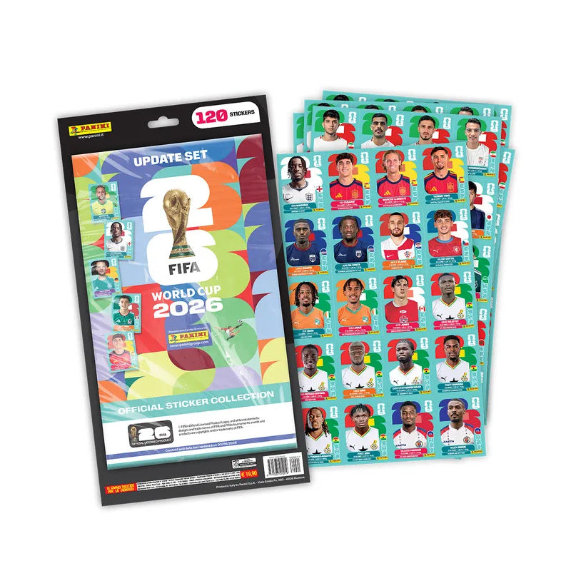 Panini FIFA World Cup 2026 Sticker Update Set