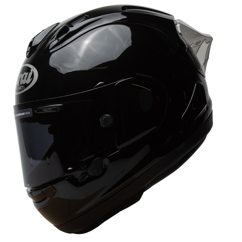 Arai RX-7V Evo Diamond Black Full Face Motorcycle Helmet ECE 22.06