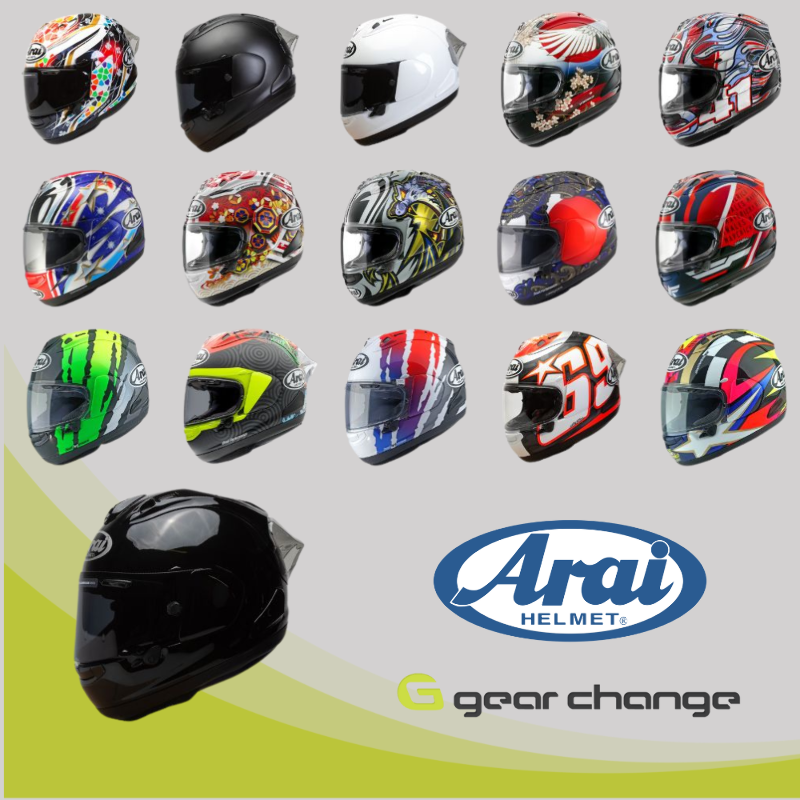 Arai RX-7V Evo Full Face Motorcycle Helmets ECE 22.06 Pinlock