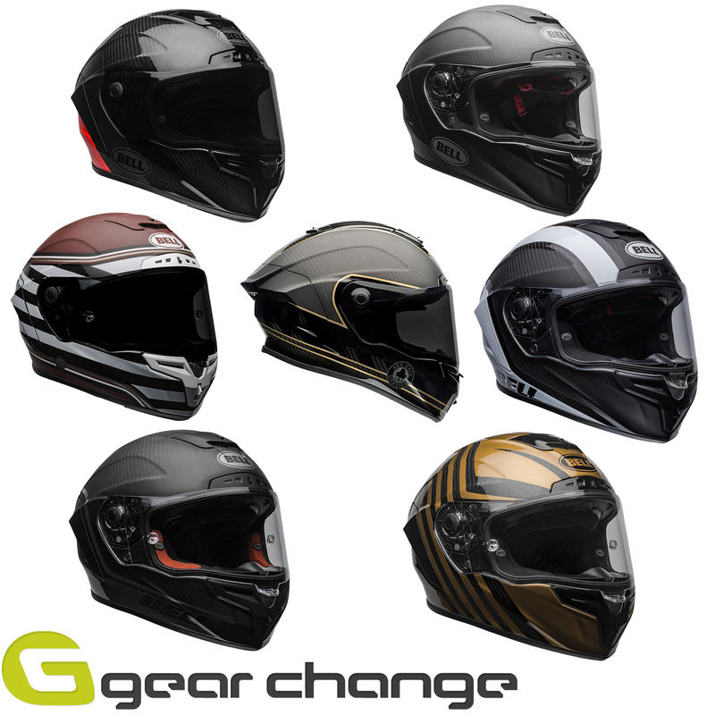 Bell Race Star Flex DLX Motorcycle Helmet - Includes Protint Visor