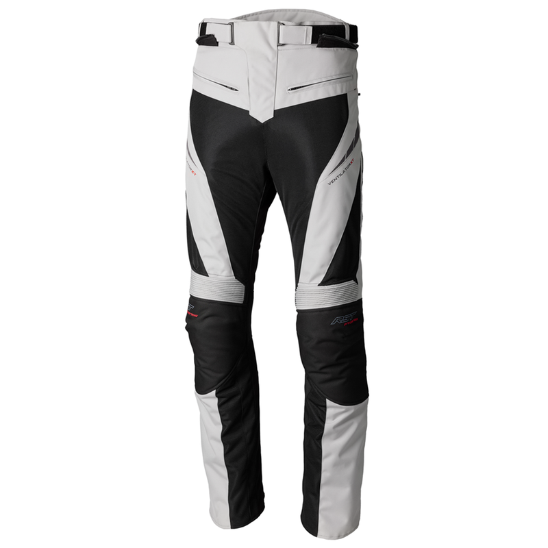 RST Ventilator XT Men's Textile Regular Motorcycle Jeans - Silver/Black