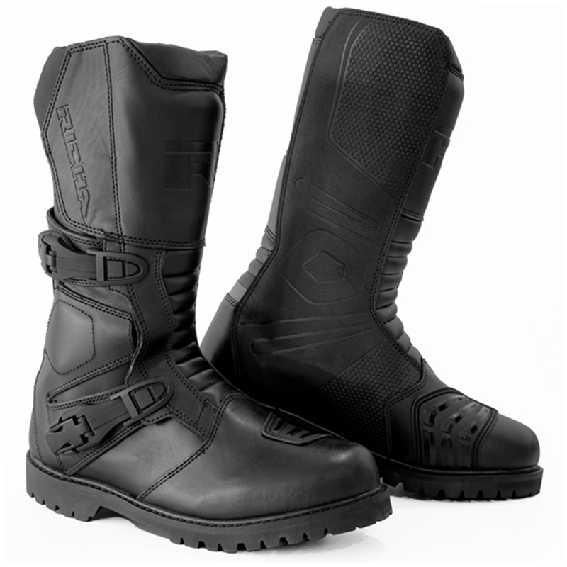 Richa Adventure Waterproof Motorcycle Boots - Black
