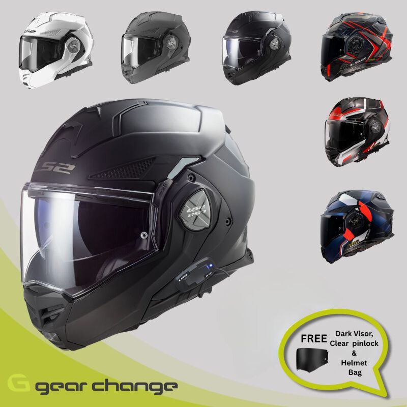 LS2 FF901 ADVANT X Modular Flip-Front Motorcycle Helmets ECE 22.06