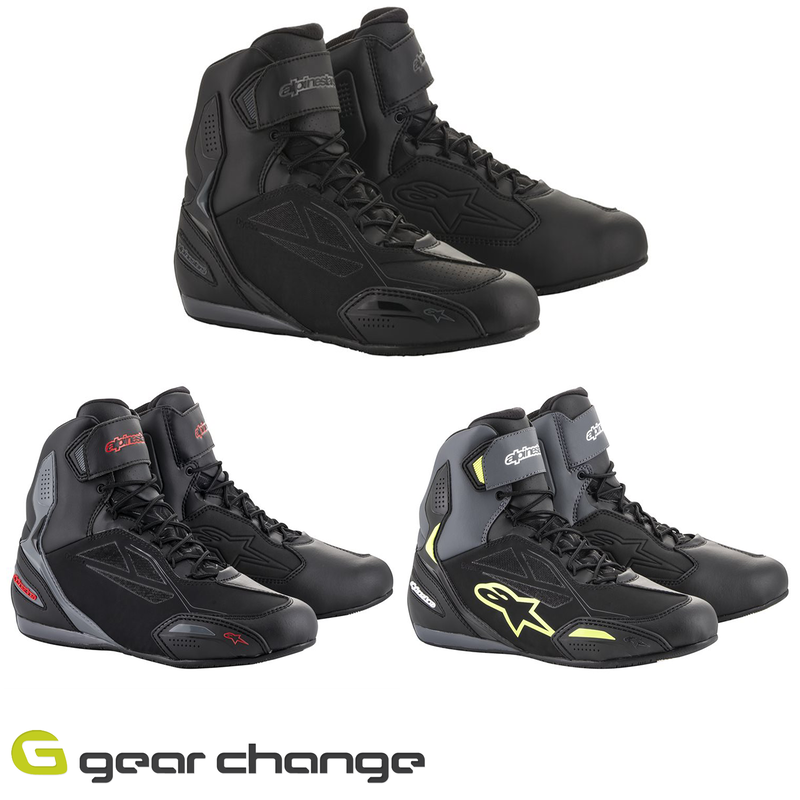 Alpinestars Faster-3 Motorcycle Motorbike Boots Drystar