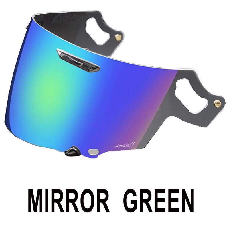 Arai VAS-V Max Vision Visor- Mirror Green (RX-7V/RX-7V EVO, Quantic, QV PRO, Chaser x And Concept XE)