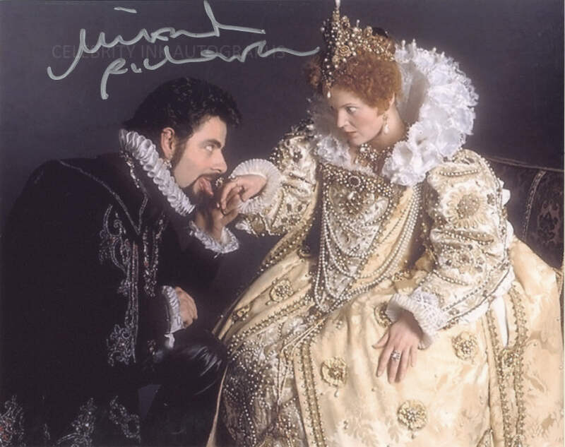 Miranda Richardson As Queen Elizabeth I Black Adder Ii Genuine Signed Autograph Ebay