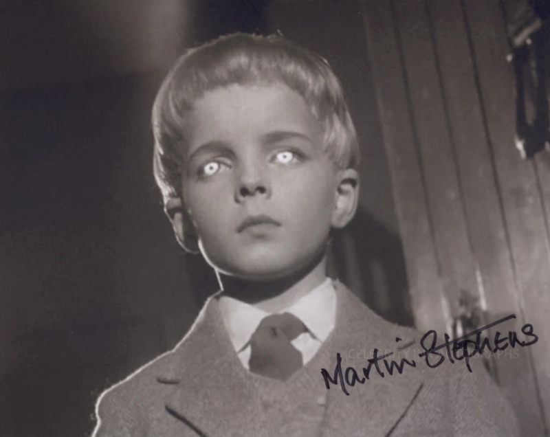 Martin Stephens As David Village Of The Damned Genuine Signed Autograph Ebay