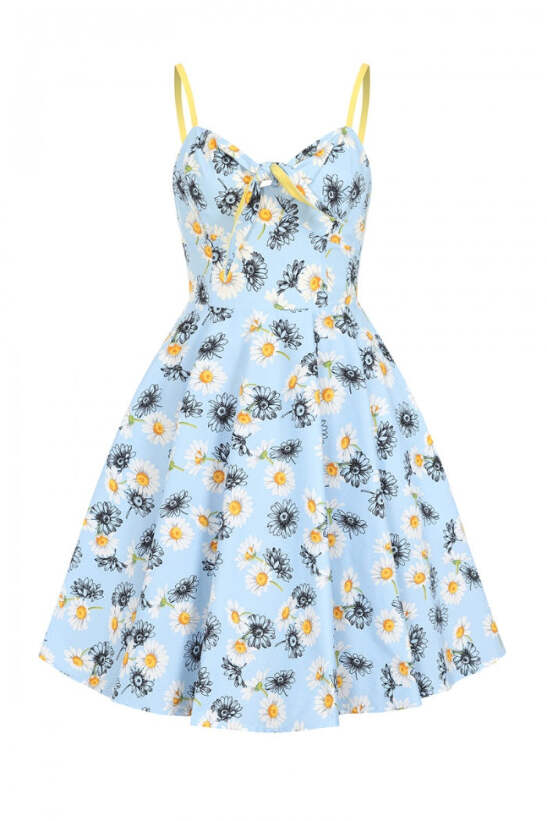 Daisy Mid Dress Hell Bunny Blue Floral Flower 16-22 XL-4XL Swing Vintage 50s | eBay Daisy Mid Dress Hell Bunny Blue Floral Flower 16-22 XL-4XL Swing Vintage 50s | eBay