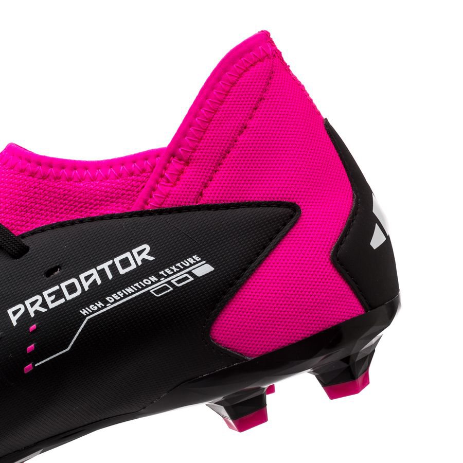 adidas Jr Predator Accuracy .3 FG Cleats Shock Pink Zero