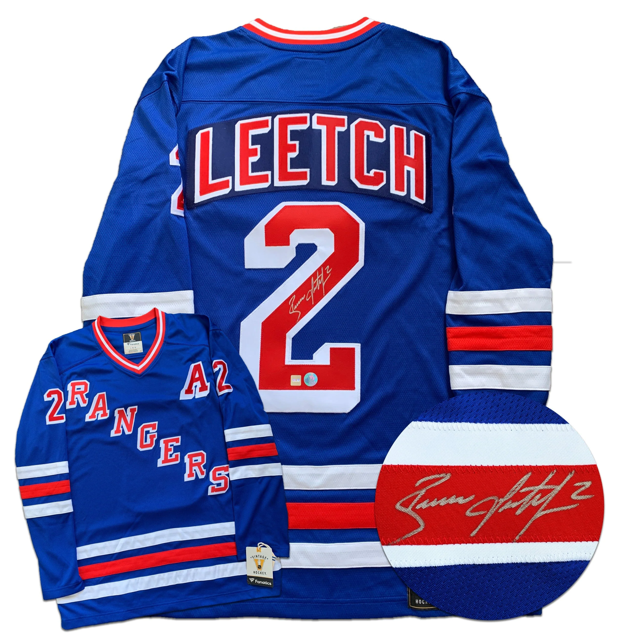 brian leetch signed jersey