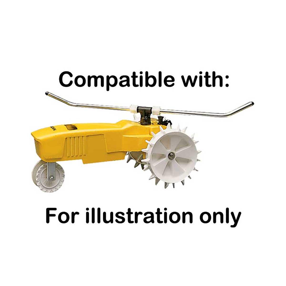 Nelson 77361 Rain Train Tractor REAR WHEEL Set