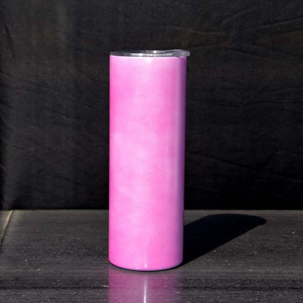 UV Color Changing sublimation Blank Stainless 20oz Straight Skinny Tumblers - Picture 8 of 9