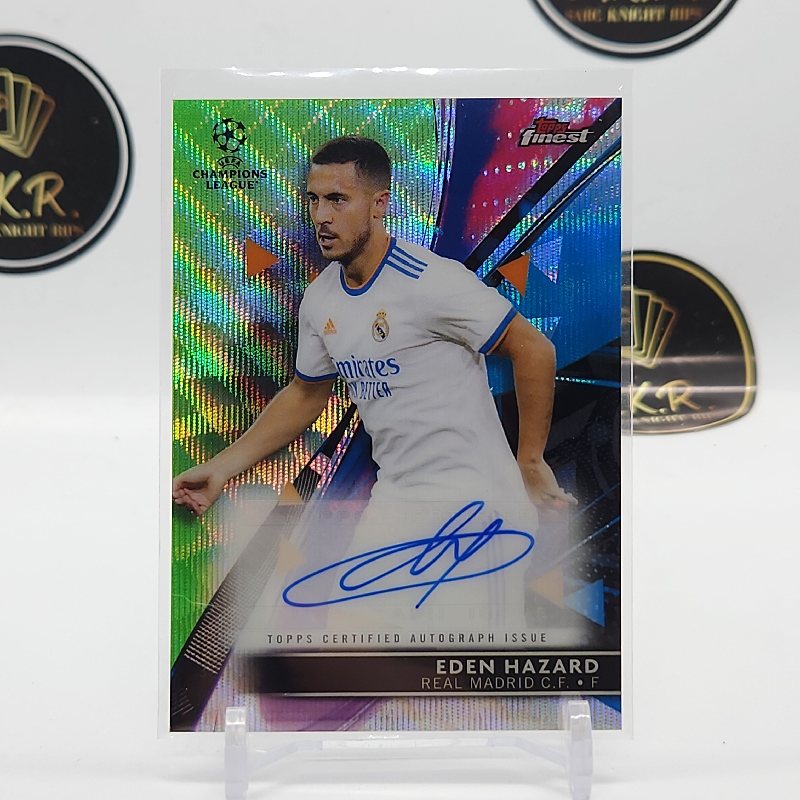 Amazon.co.jp: PANINI EDEN HAZARD アザール 直筆サインカード
