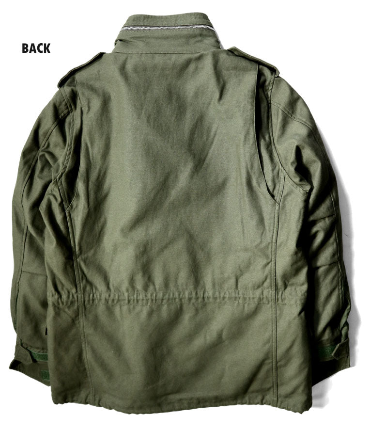 HOUSTON M-65 Field Jacket Hoodie Liner Quilting Green