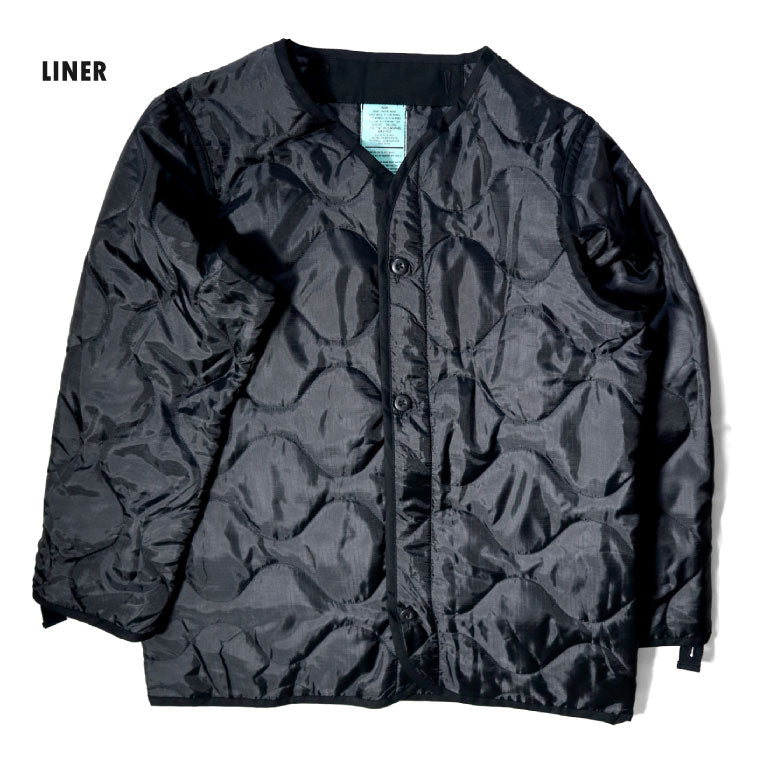 HOUSTON M-65 Field Jacket Hoodie Liner Quilting Green