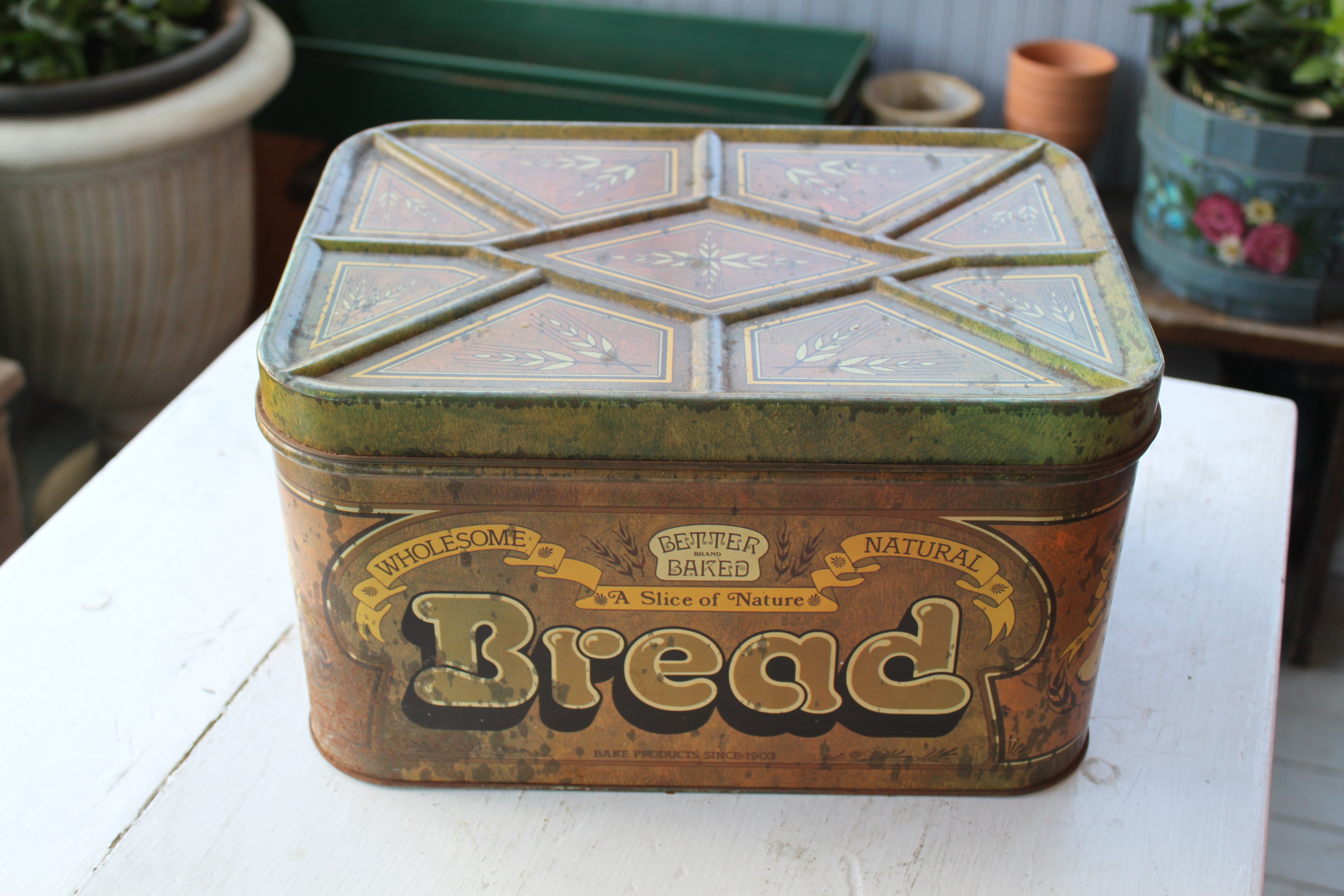 Better Brand Bread Vintage Bread Box | eBay