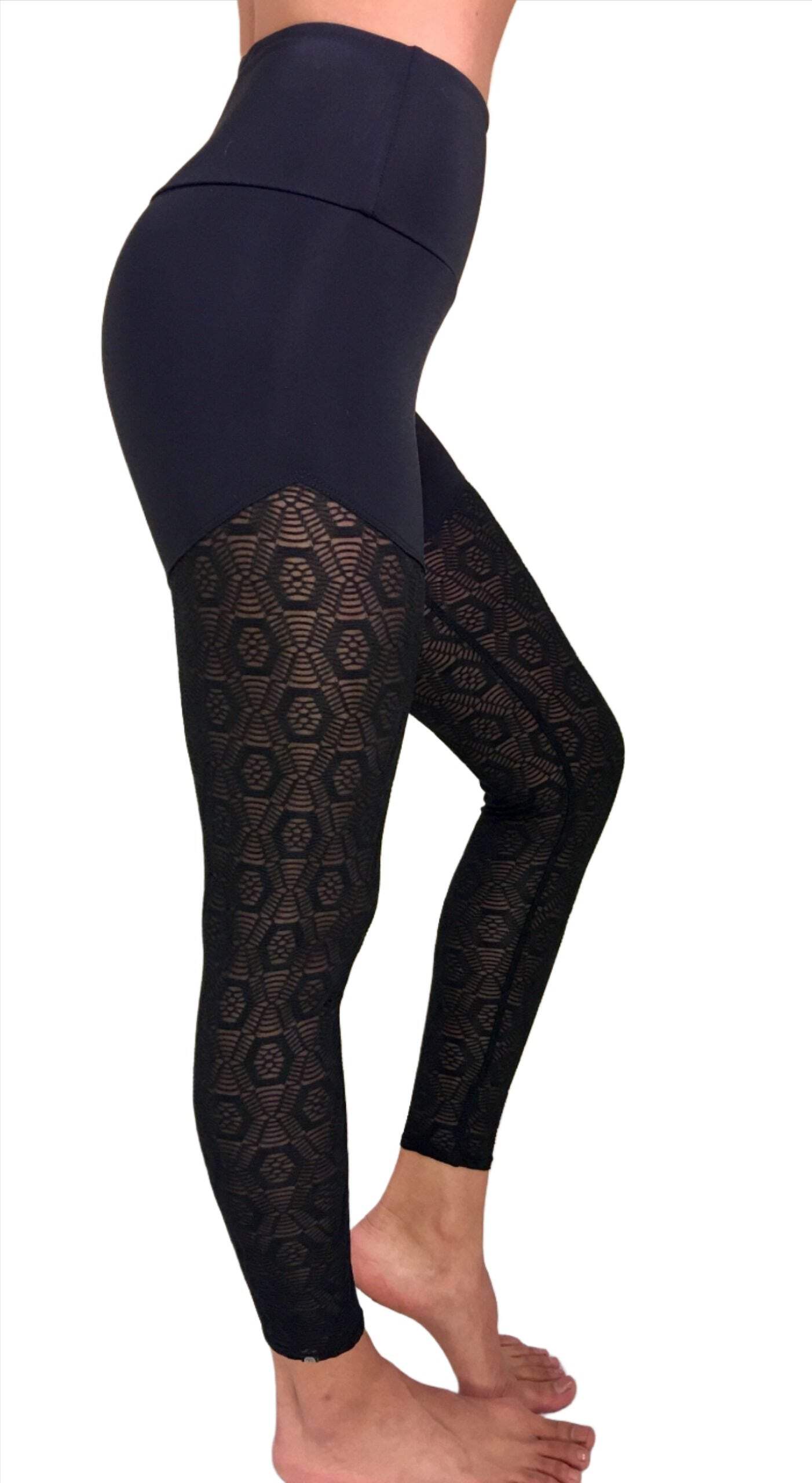 Onzie Flow Half Half Legging 2049 More Prints Available! - Picture 6 of 11