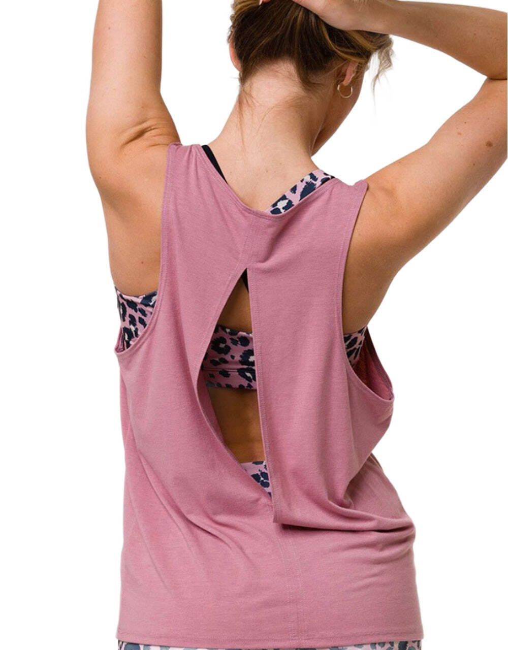 Onzie Flow Yoga Slit Back Tank Top 3771 more colors! - Picture 4 of 5