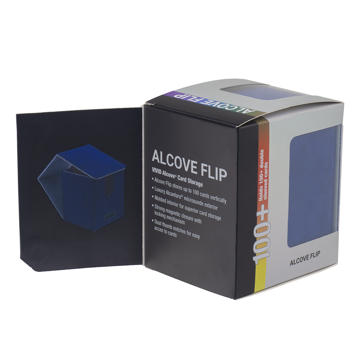 Ultra PRO Vivid Deluxe Alcove Flip Deck Box Alcantara Microsuede