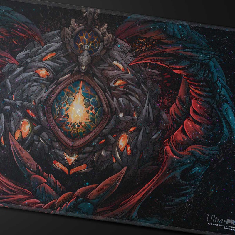 Tarkir Dragonstorm Mox Jasper Holofoil Playmat for Magic