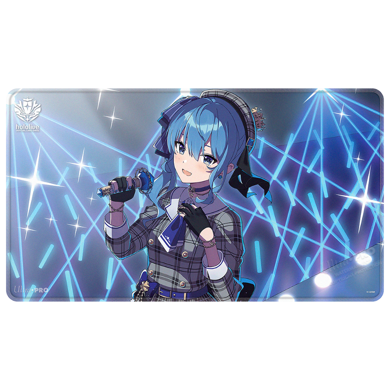 Hoshimachi Suisei Stitched Playmat for the hololive OFFICIAL CARD