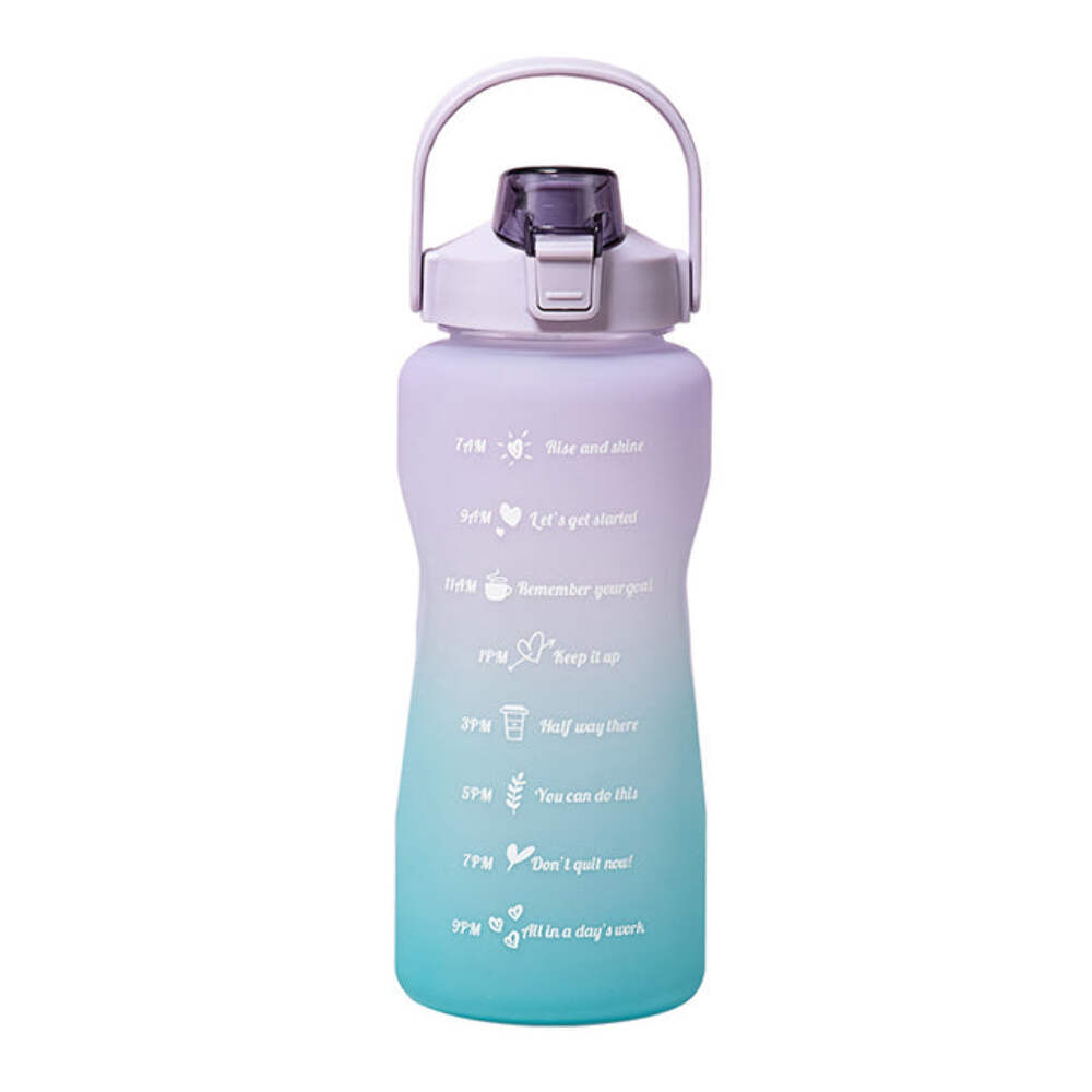 2L Large Capacity Water Bottle Straw Cup - Picture 9 of 11