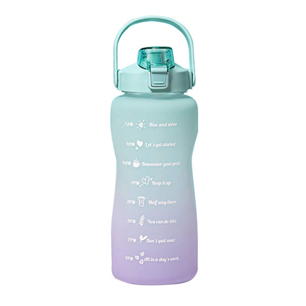 2L Large Capacity Water Bottle Straw Cup - Picture 10 of 11