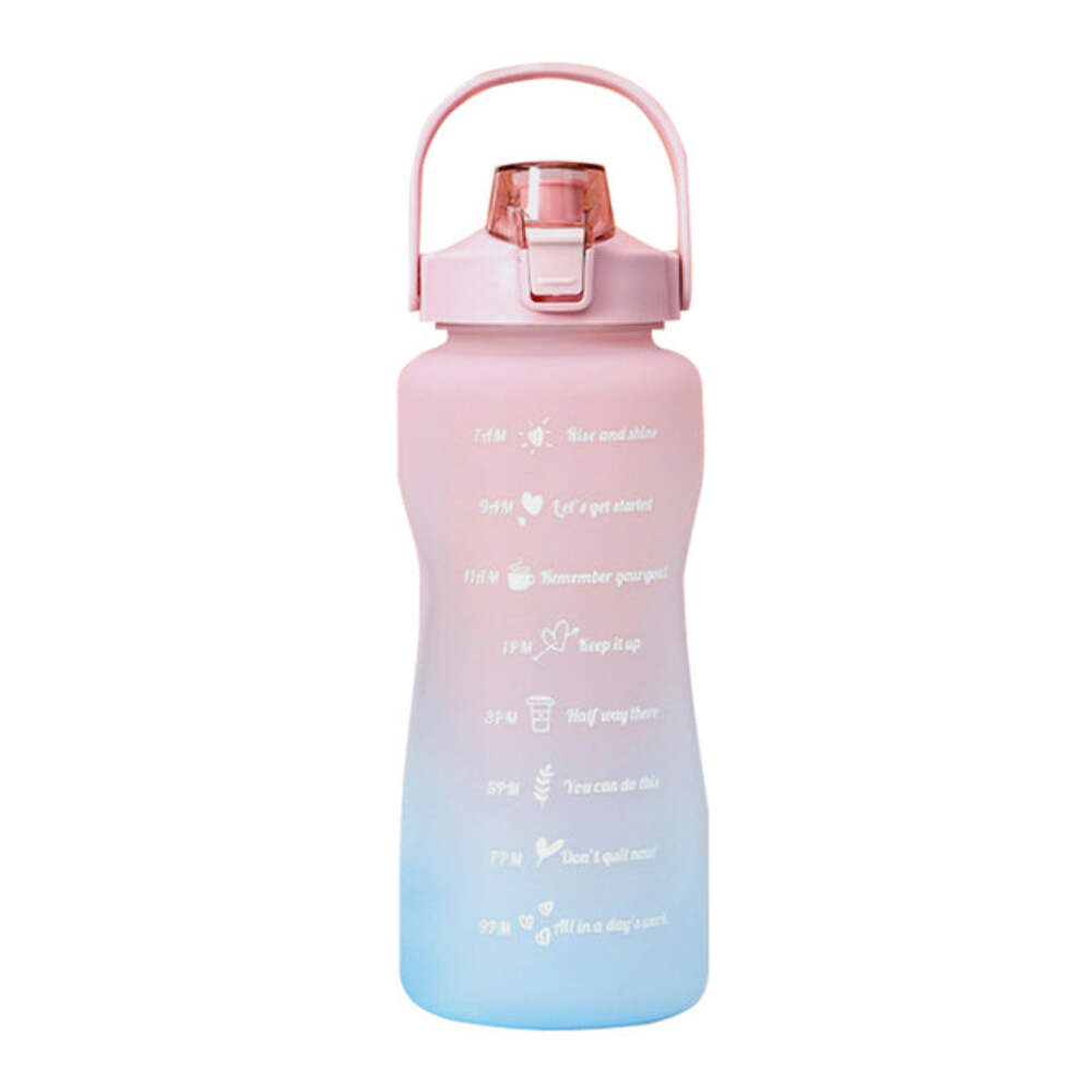2L Large Capacity Water Bottle Straw Cup - Picture 11 of 11