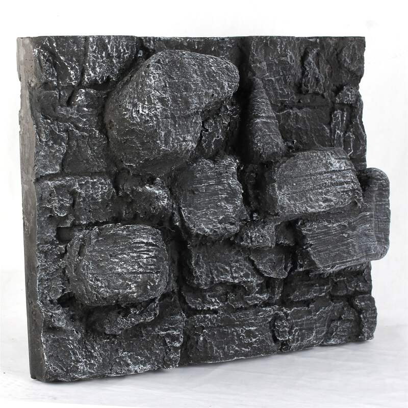 Thick Rock 3d Background Terrarium Aquarium Vivarium Decor