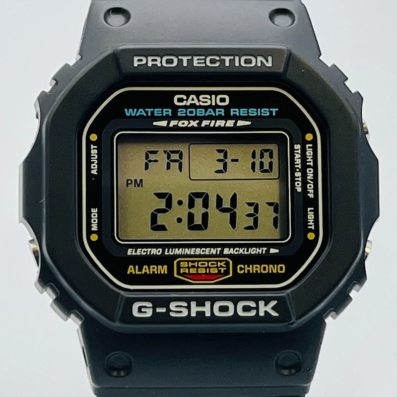 Casio G-Shock Black - DW-5600E-1VER