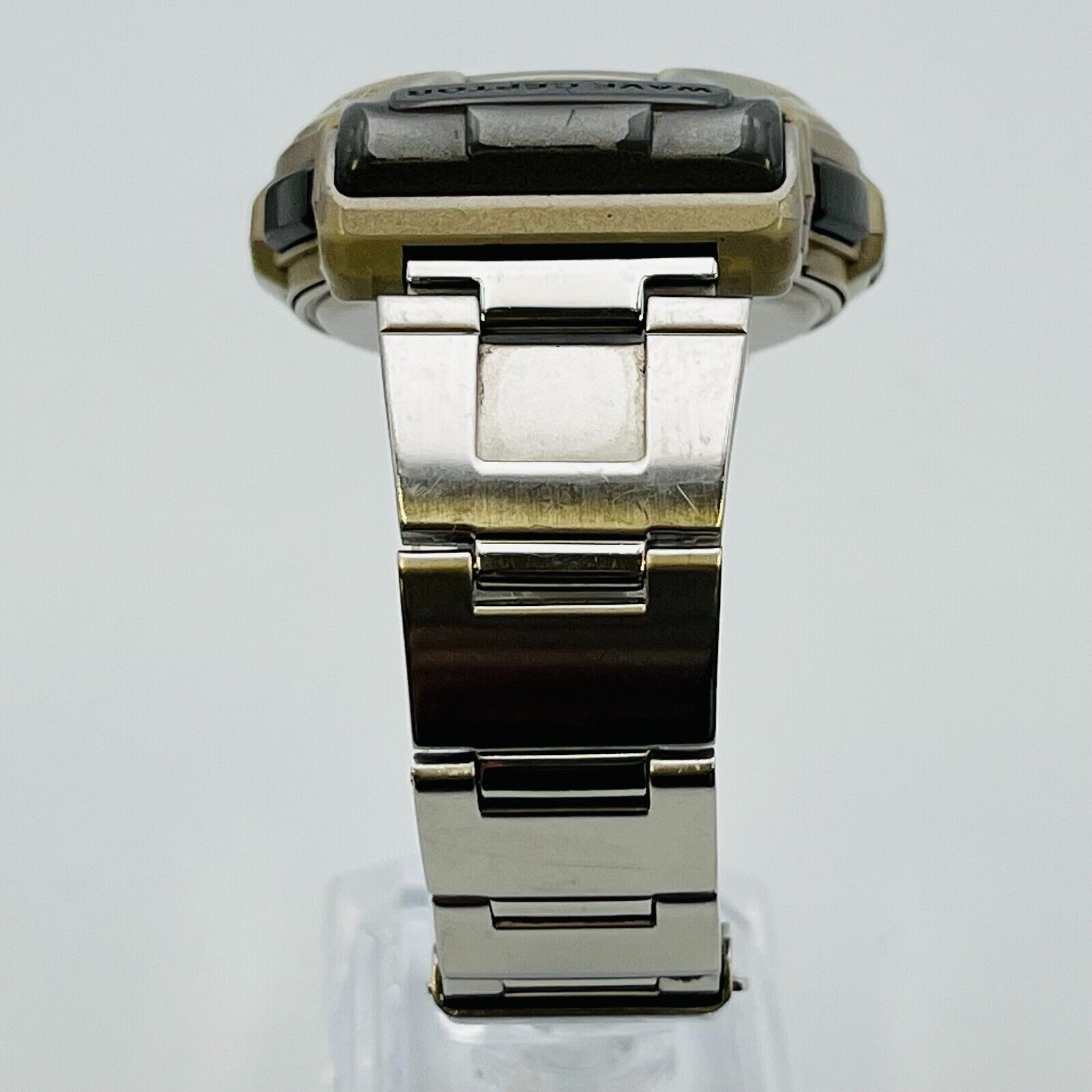 Casio Wave Ceptor Data Bank WVA-200 Ana-Digi Watch Silver