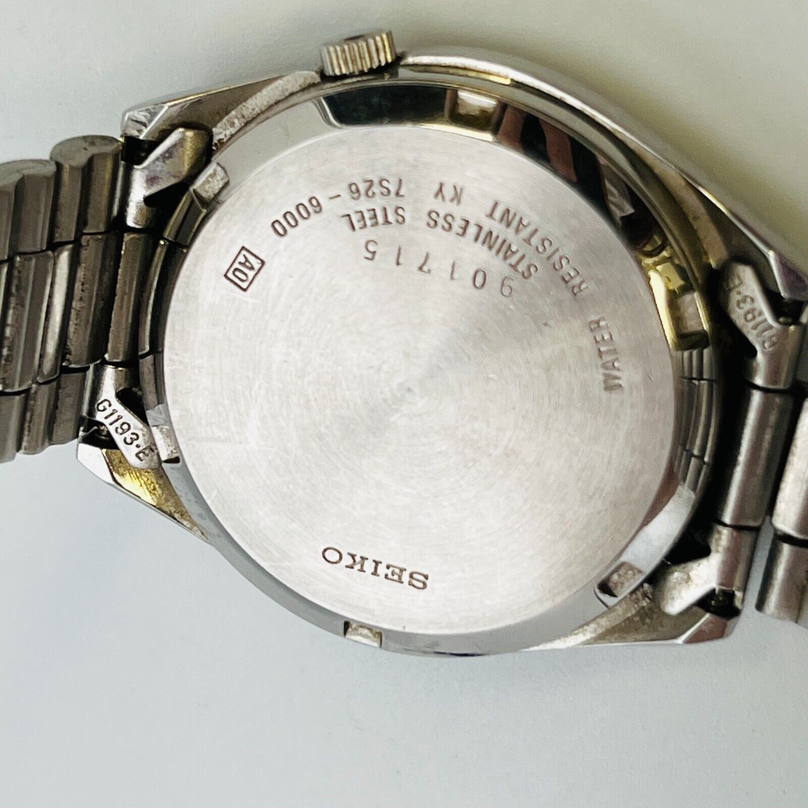 SEIKO 5 セイコーファイブ 7S26-6000 アナログ 自動巻 　稼動 美品】SEIKO セイコー5 自動巻 7S26-6000 1999年製 稼動品
