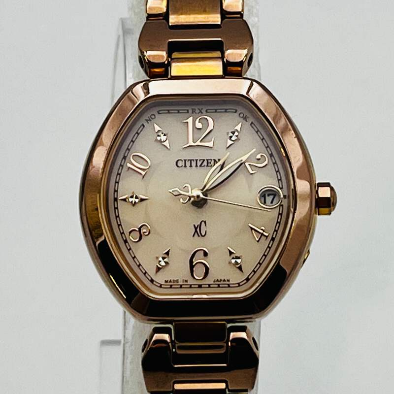 CITIZEN xC エコドライブ ソーラー電波時計 H058-T019129 CITIZEN XC Analog Solar Battery Eco-Drive Date H058-T019129
