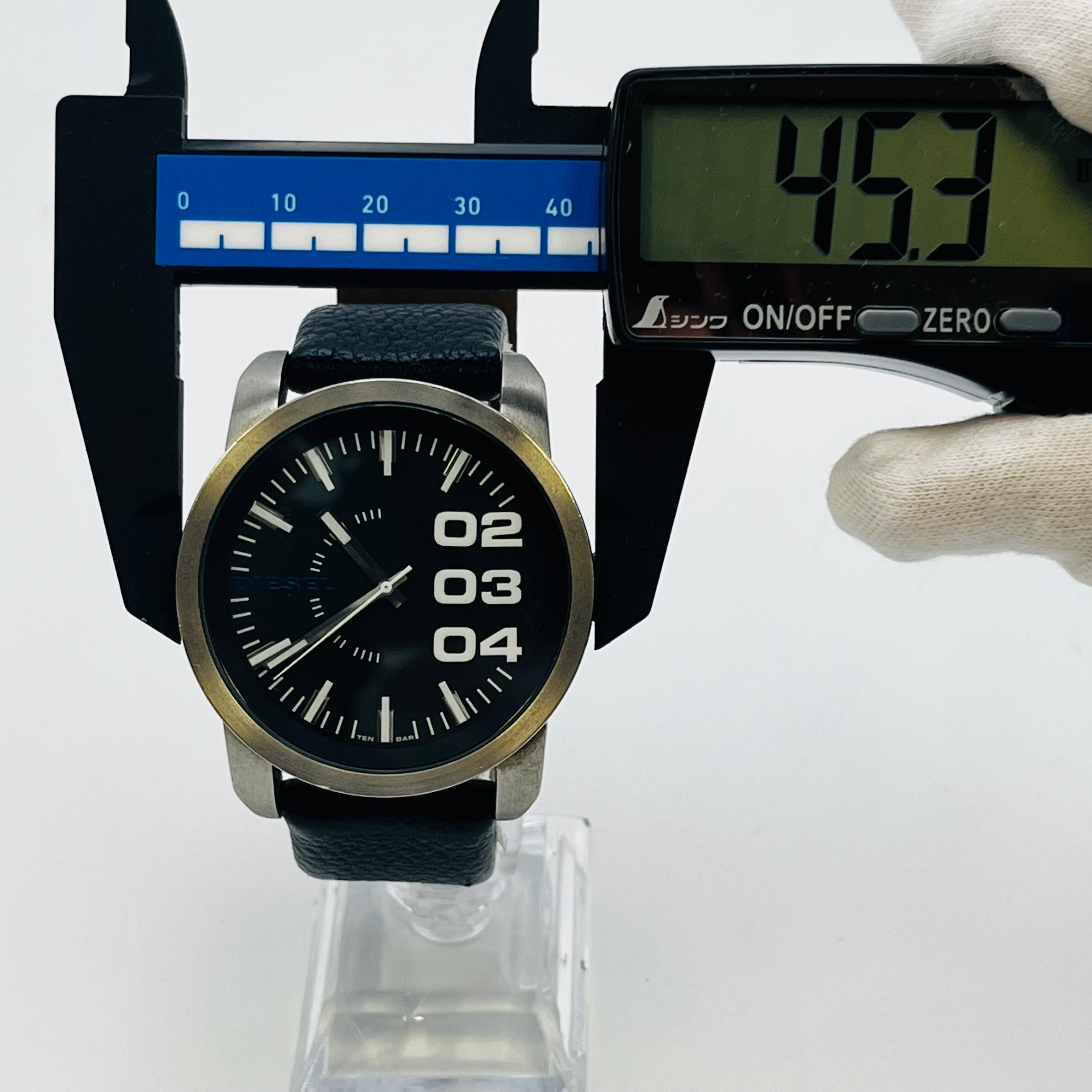 DIESEL 腕時計 DZ-1792 LIMITED EDITION ⑬ Men's Spiked Stainless Steel Watch | Silver | Diesel