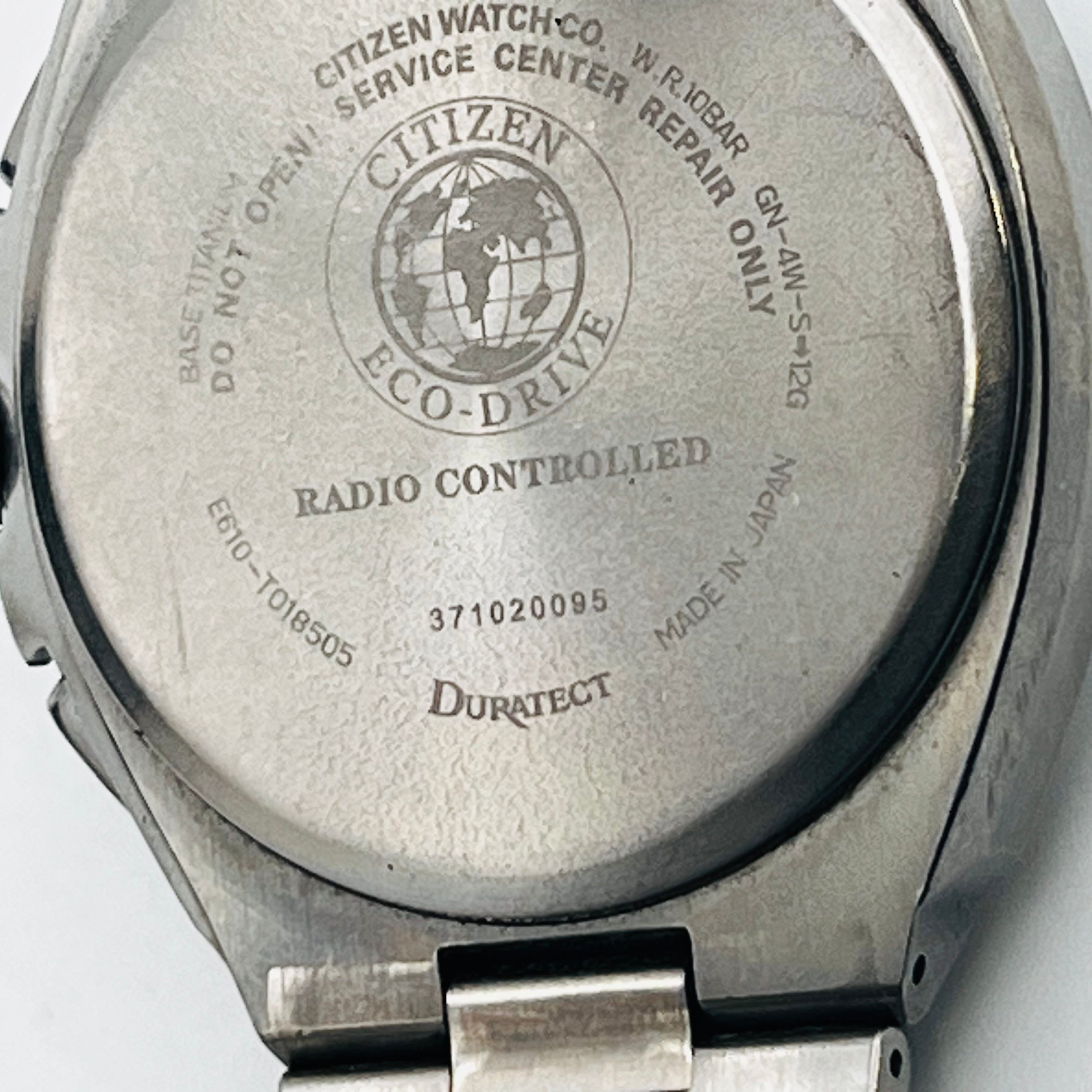 Citizen Atessa Eco Drive E610-T018505 Titanium Solar Chronograph