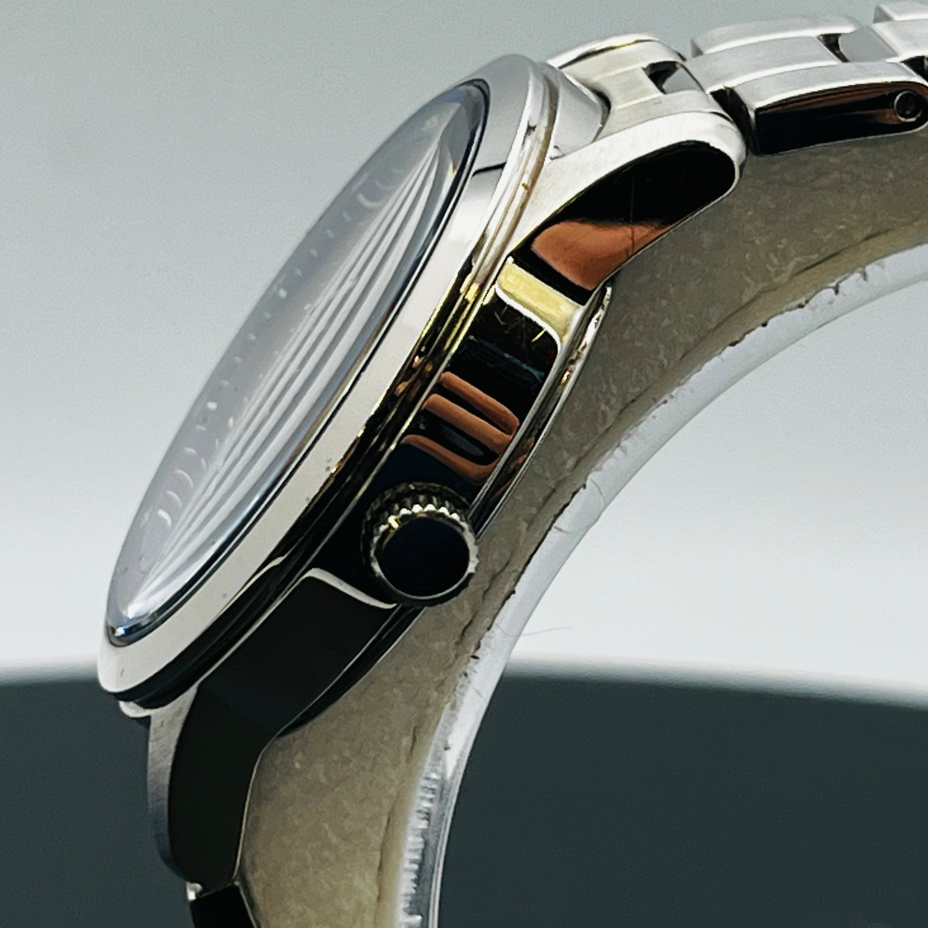 時計 SEIKO V14J-OAEO SOLAR TITANIUM QUARTZ SEIKO V14J-0AE0 Solar Titanium Blue Dial Quartz Men's Watch