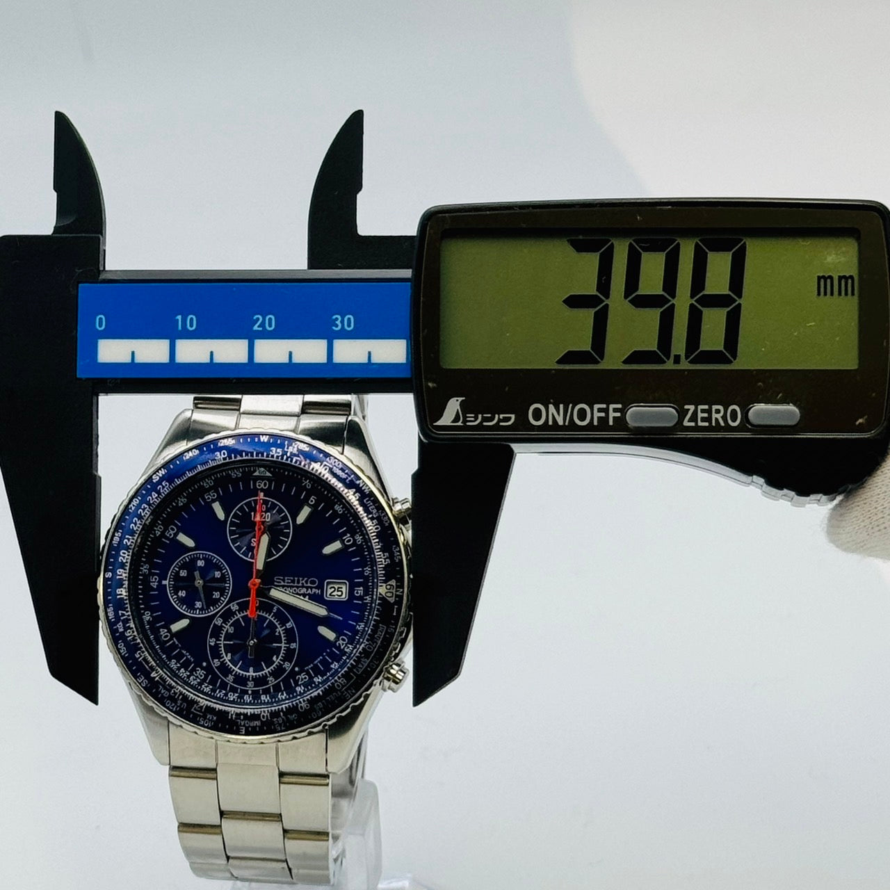 BL0708139 ♭SEIKO セイコー 7T92-0CF0 クォーツ クロノグラフ 