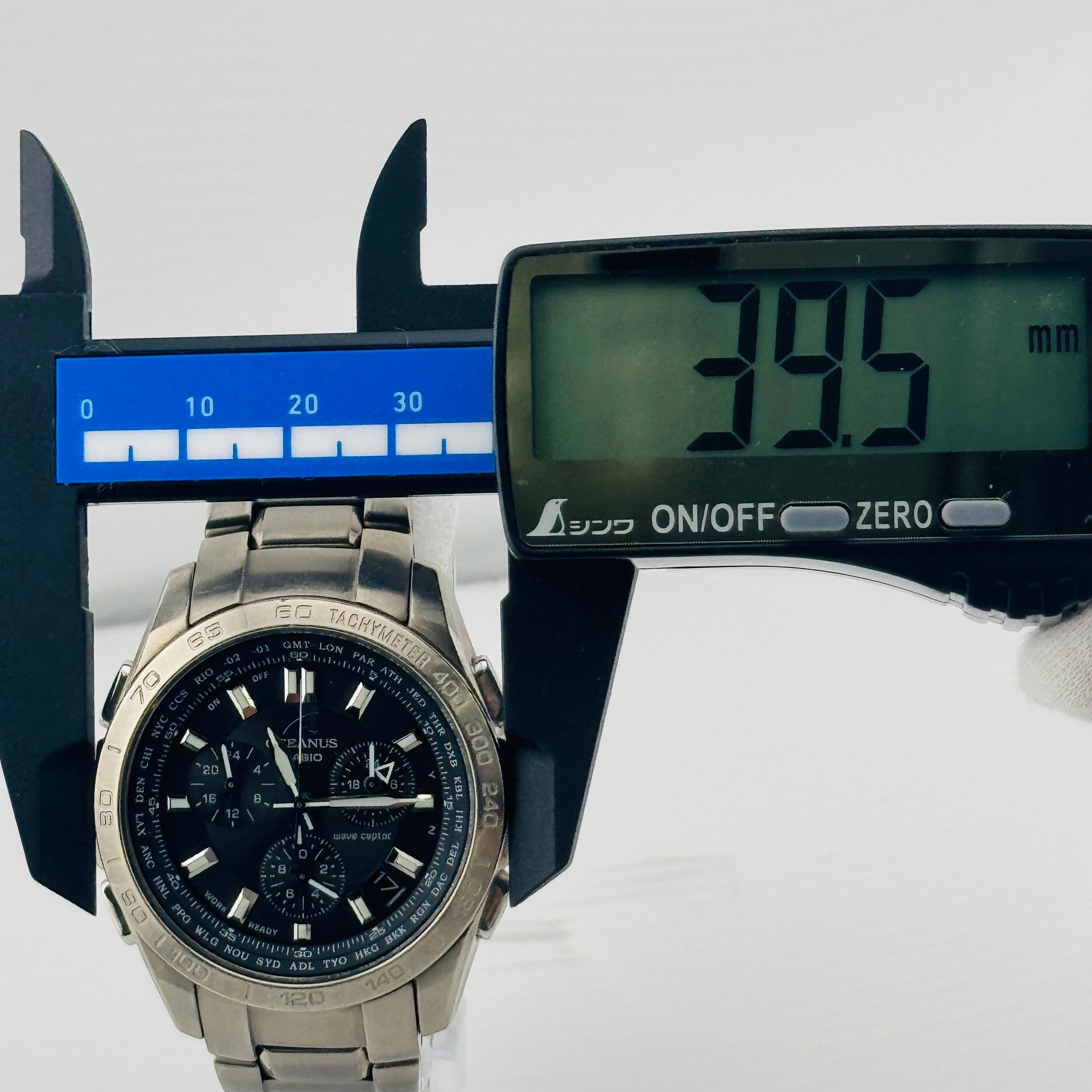 CASIO OCEANUS OCW-600 CASIO wristwatch radio solar 39.5mm | eBay