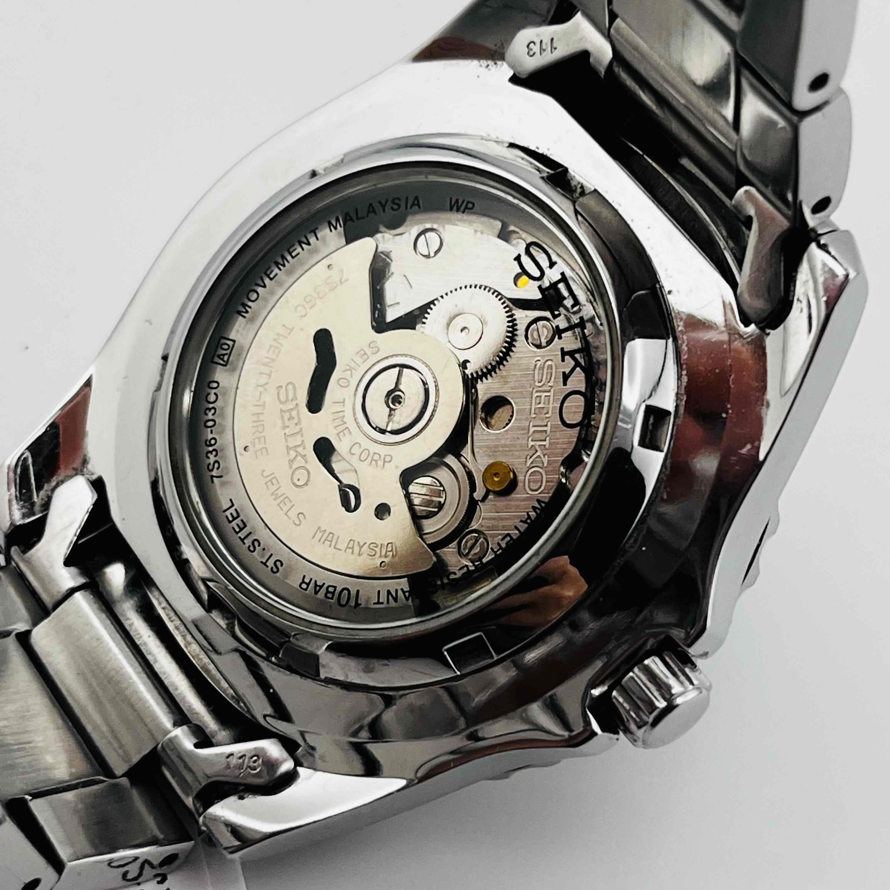 SEIKO 5 Sports 7S36-03C0 23 Jewels Automatic Winding Pepsi