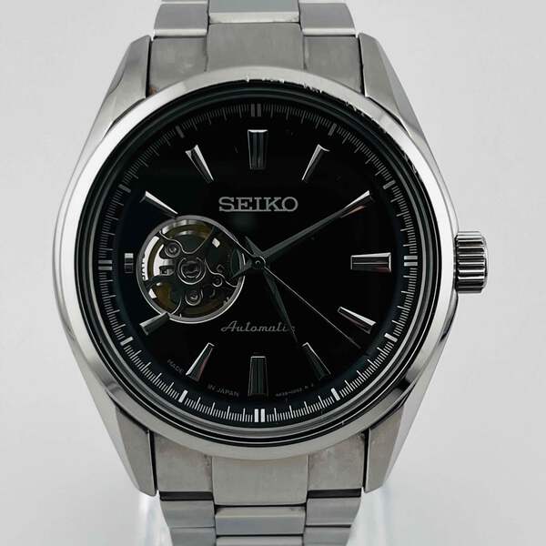 SEIKO Presage Mechanical 4R38-00S0 Automatic Black Dial Men