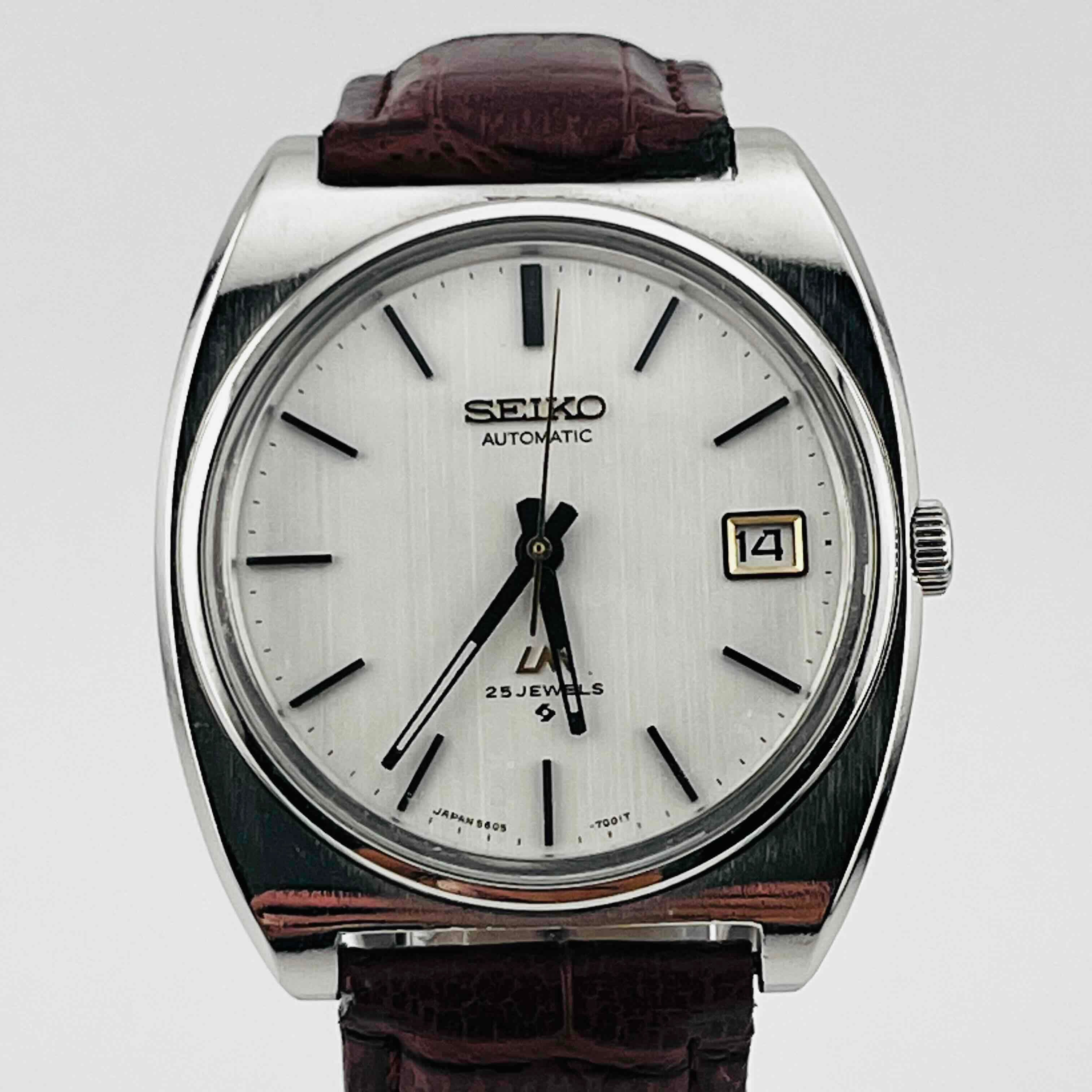 WTS] Rare ! JDM Seiko Lord-Matic 5606-7050 - Grey Crosshair