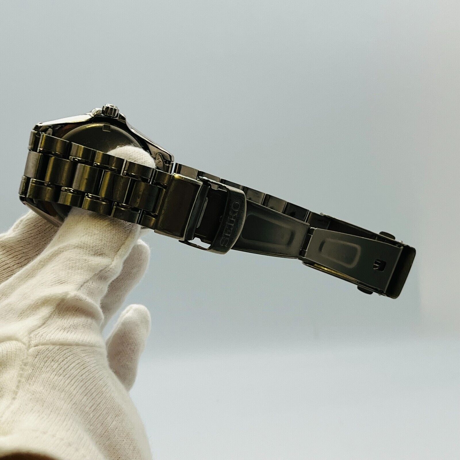 SEIKO V147-0AG0 PROSPEX DIVER SCUBA Full Titanium Solar