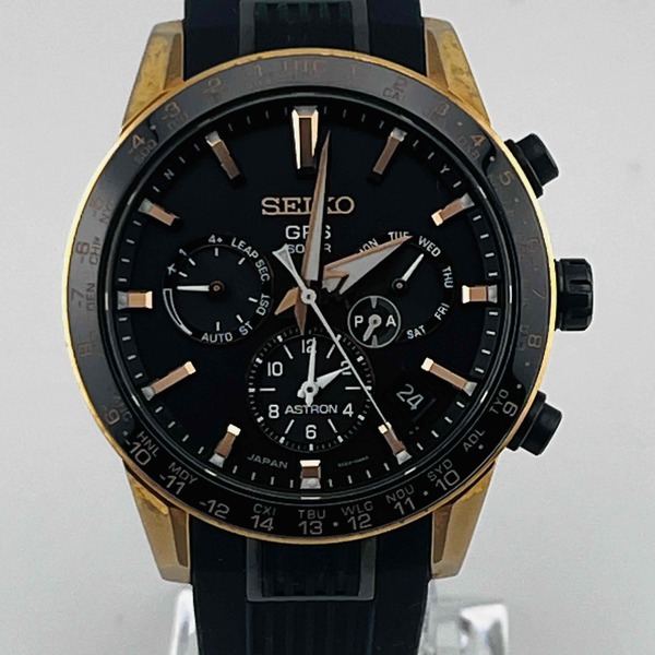 SEIKO Astron Black SBXC006/5X53-0AB0 Titanium GPS SOLAR 42.2mm | eBay