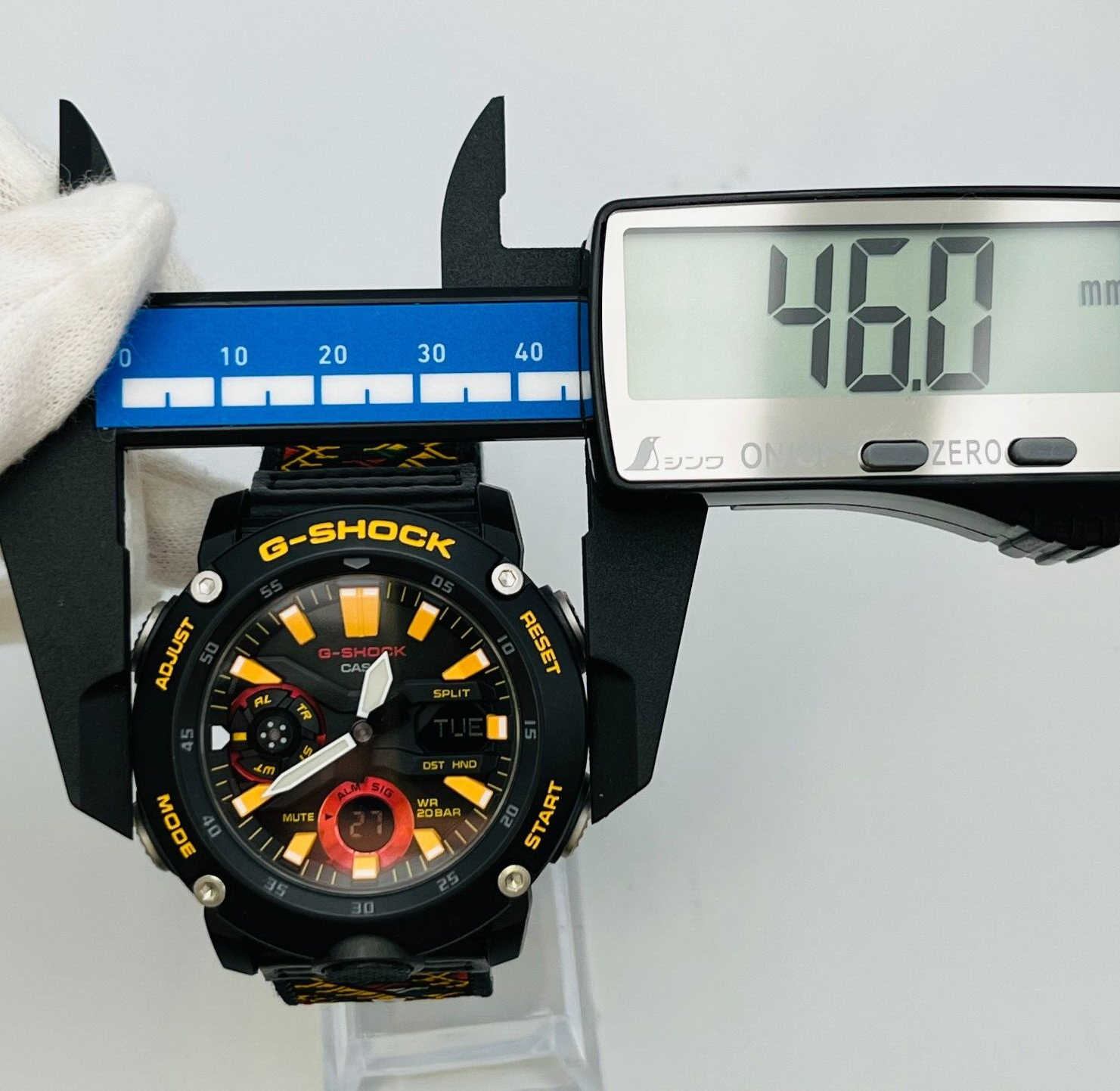 Casio G-Shock Bhutan textile GA-2000BT-1AJR 46.0mm men's near mint