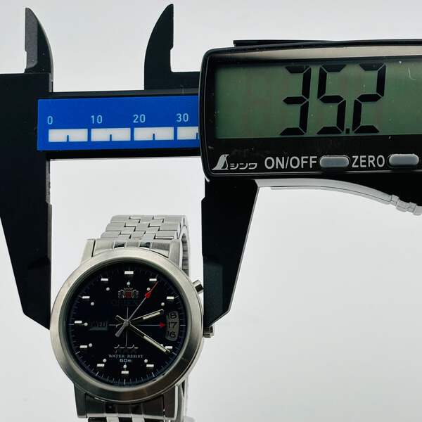 都内で EM5G-C0 Orient CA Water week the of Date day Automatic 時計