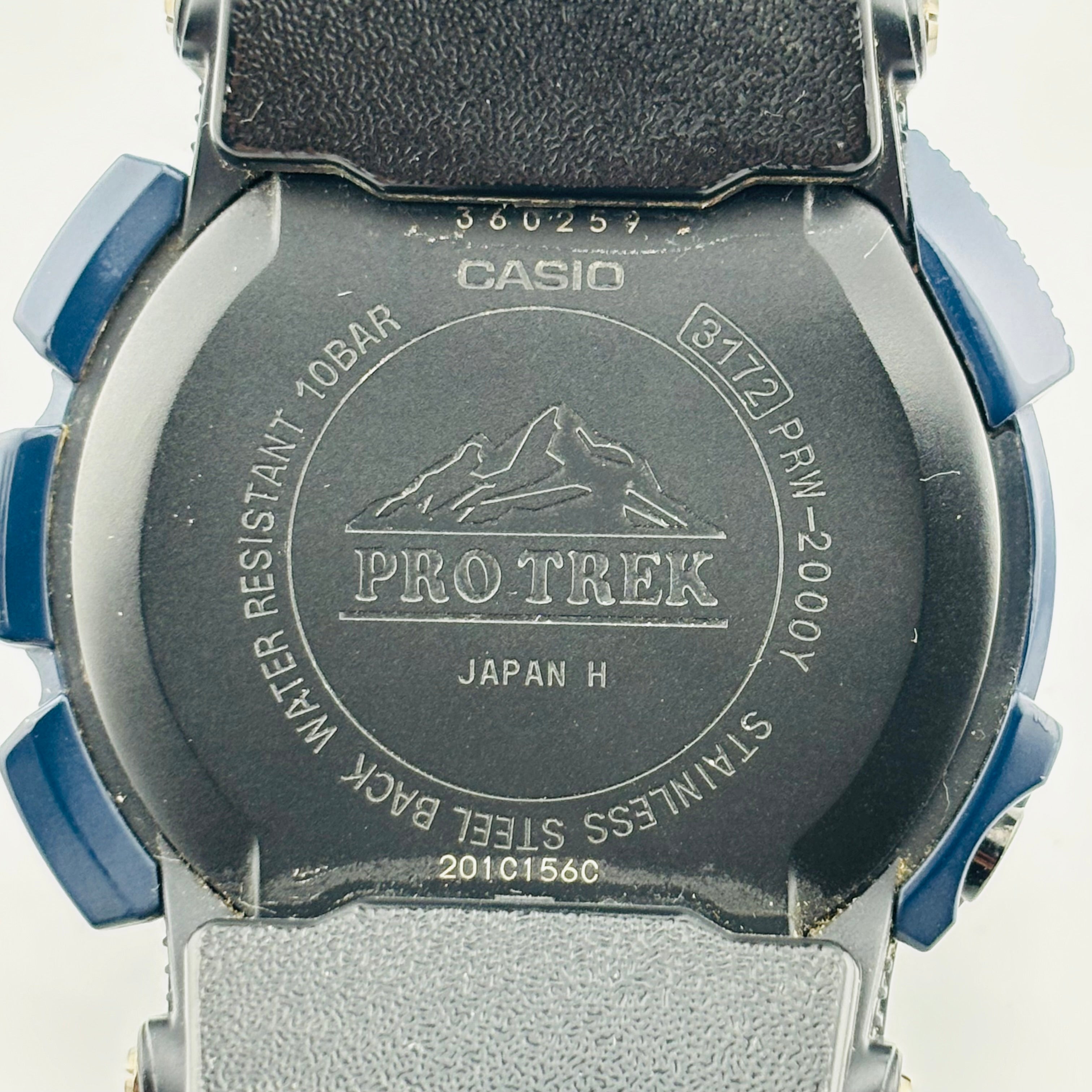 CASIO PRO TREK タフソーラー デジタル腕時計 PRW-2000Y Amazon.co.jp: [カシオ] 腕時計 プロトレック 【国内正規品