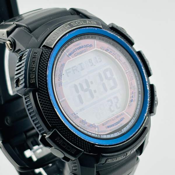CASIO PRW-2000Y-1JF PROTREK BLACK × BLUE SERIES Wristwatch