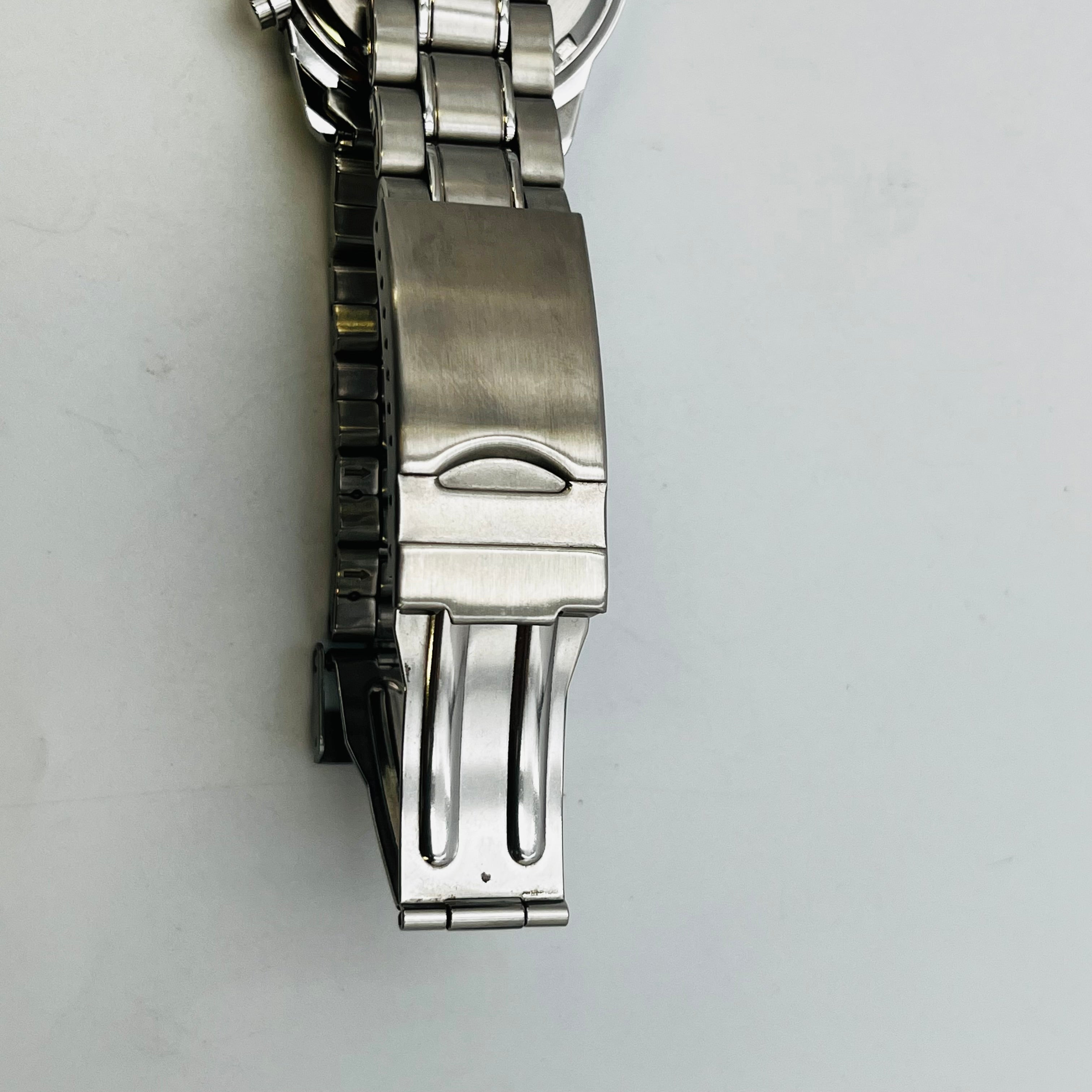 七五三　ぽっくり　AR-11 SEIKO 7T92-0DW0 Chronograph Black Dial Date Analog Quartz