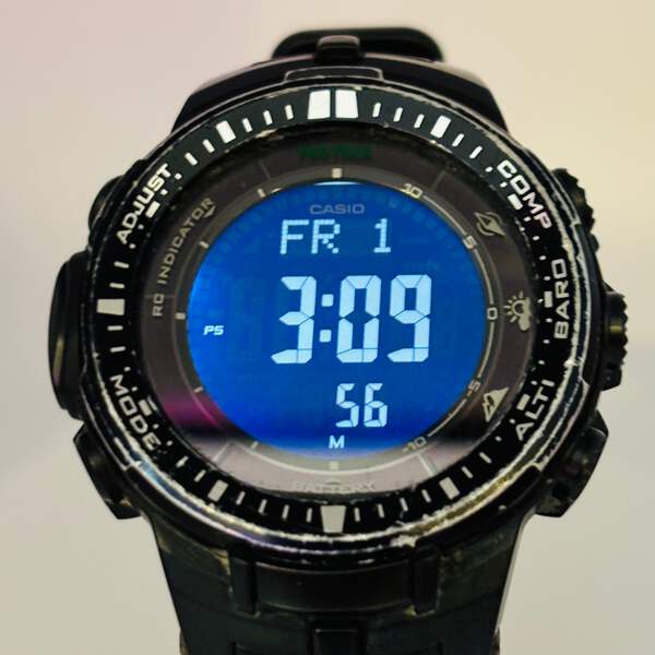 PRW3000-1A | PRO TREK PRW-3000 Series Black | CASIO