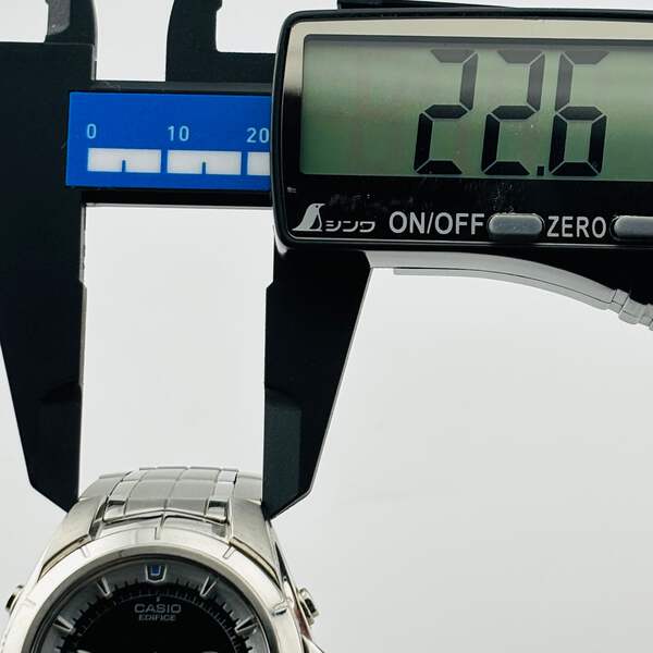 casio edifice efa-119bk-1avdf　未使用品 CASIO EDIFICE EFA-119 Quartz Chronograph Analog/digital